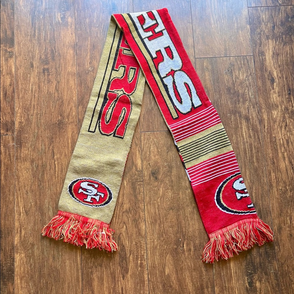 Reversible 49ers Scarf